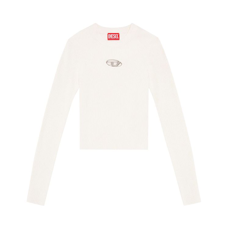 

Рубашка Diesel M-Valary Knit Shirt 'White', белый