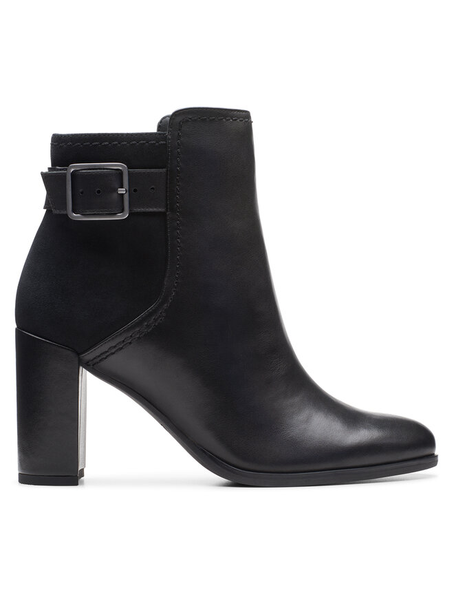 Ботильоны на блочном каблуке Clarks, черный