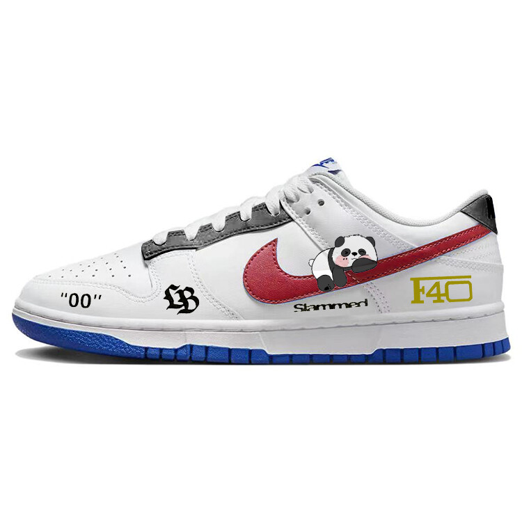 

Кроссовки Nike Dunk Skateboard Shoes Men Low-Top Blue White, Синий, Кроссовки Nike Dunk Skateboard Shoes Men Low-Top Blue White