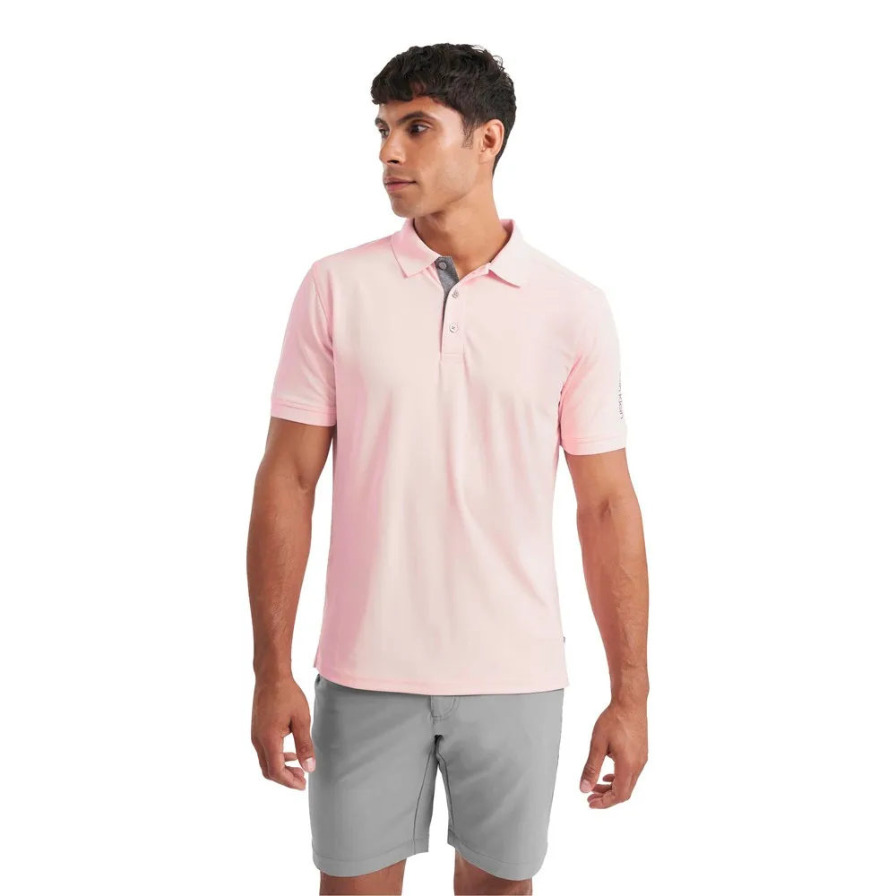 

Поло с коротким рукавом Calvin Klein Golf Club, розовый