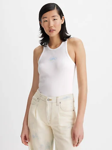 

Майка Gemini с графичным рисунком Levi's, белый