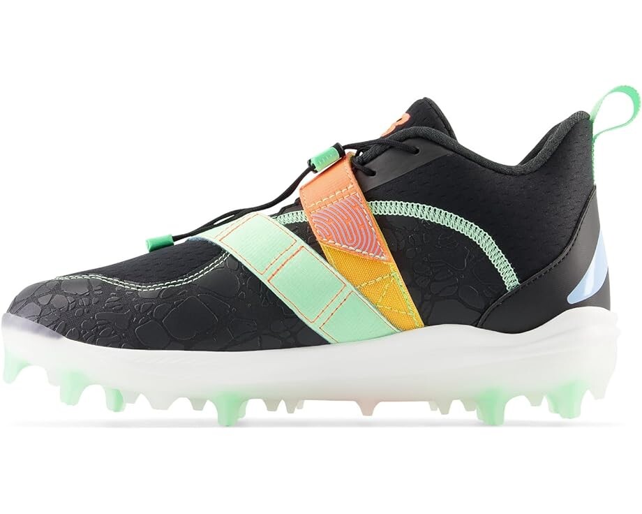 Кроссовки New Balance FuelCell Lindor v2 Comp, цвет Black/Neon Dragonfly — фото 4