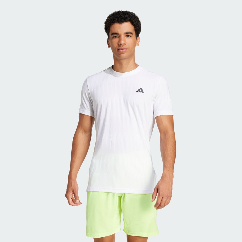 

Спортивная футболка Adidas Tennis Climacool+ AIRCHILL FreeLift Tee, белый