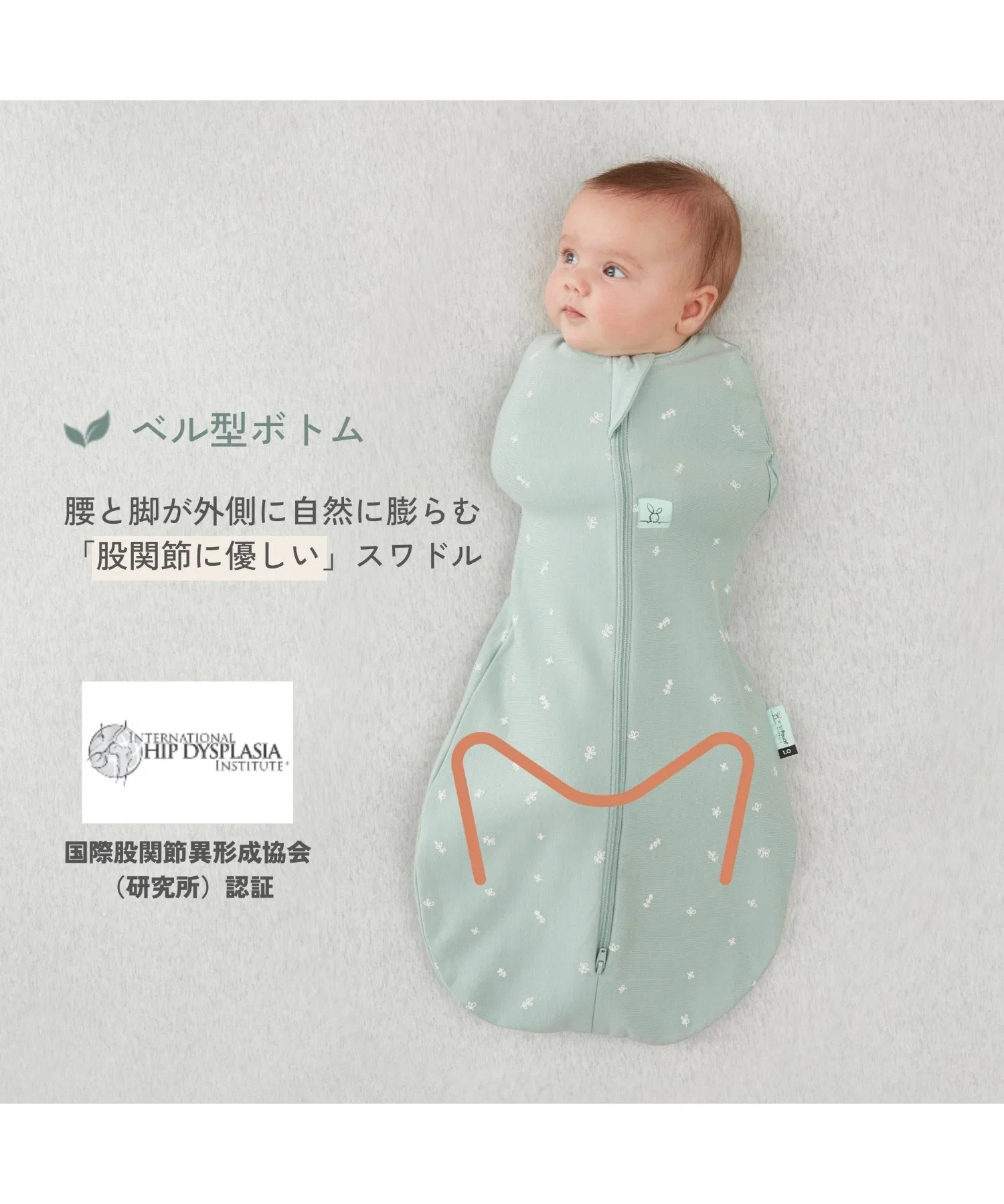 Пеленальный мешок ergoPouch/Cocoon 2.5TOG (для новорожденных и старше / рекомендуется для новорожденных, которые начали переворачиваться, и для предотвращения ночного плача) — фото 3
