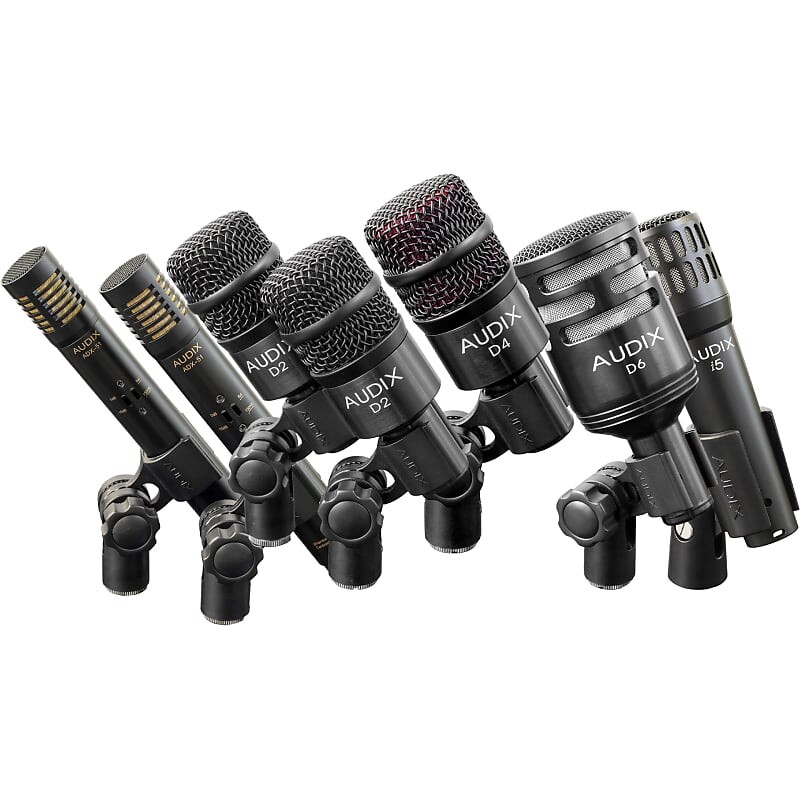 

Комплект барабанных микрофонов Audix DP7 7-Piece Drum Microphone Package