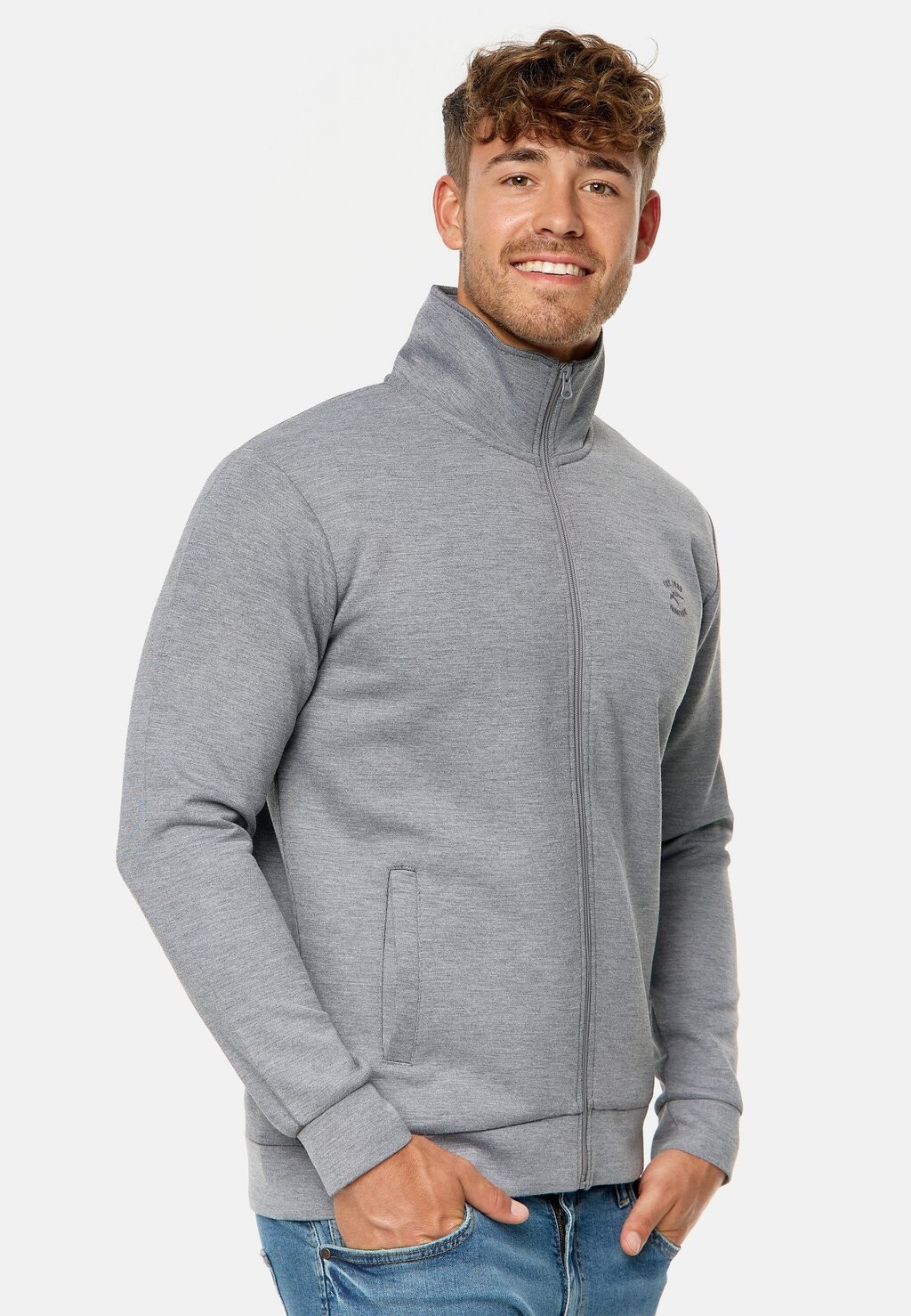 

Толстовка INSHARPIS INDICODE JEANS, цвет lt grey mix