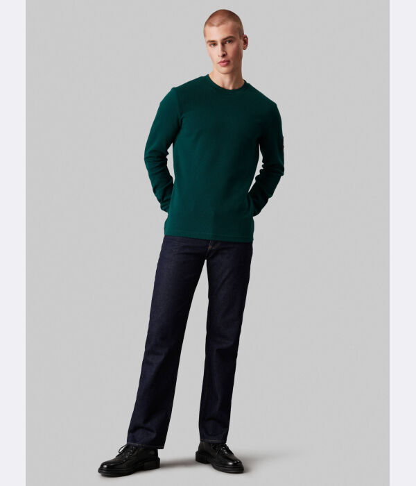 

Свитер Calvin Klein Jeans Regular Fit, зеленый