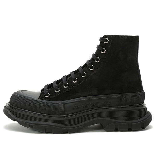 

Кроссовки tread slick boot 'triple black' Alexander Mcqueen, черный