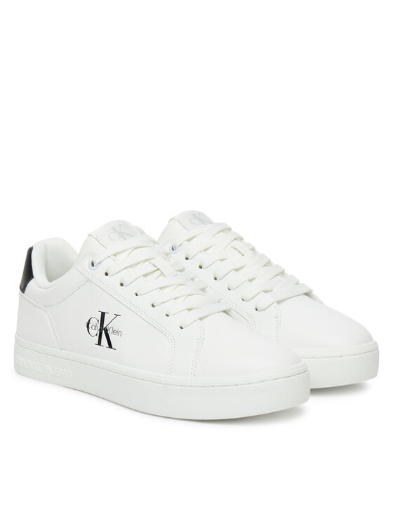 Кроссовки Classic Cupsole Mono Lth Wn YW0YW01902 Calvin Klein Jeans, белый — фото 2