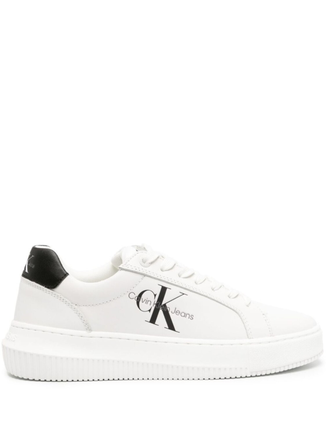 

Кроссовки Calvin Klein With Logo, белый/черный