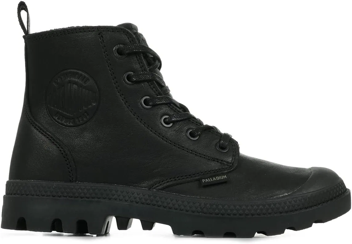 Мужские кожаные кроссовки-ботинки Pampa Zip Palladium, Black