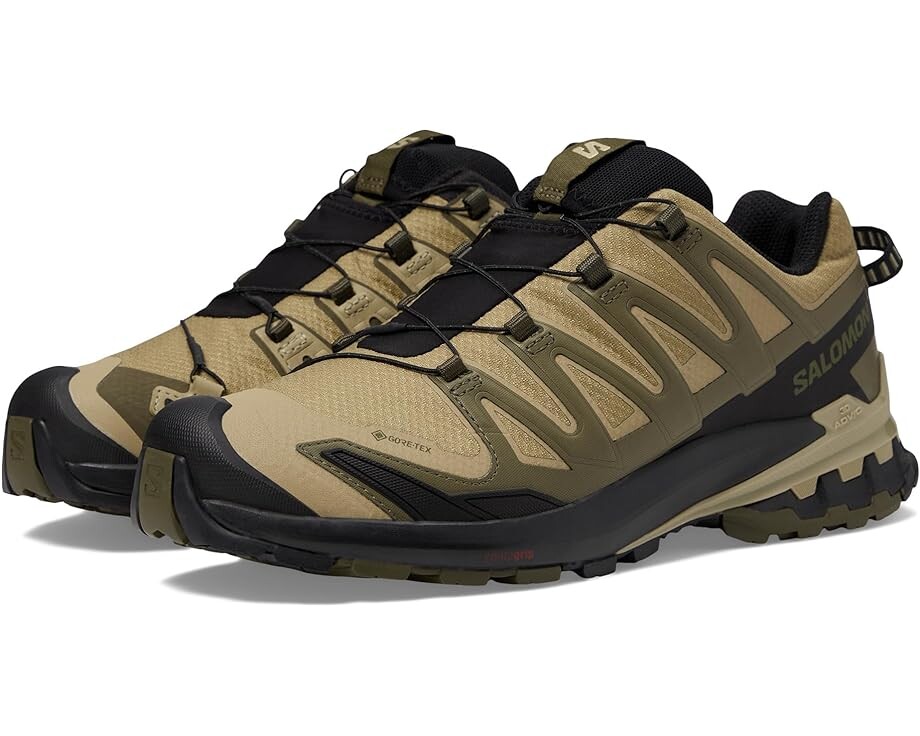 

Кроссовки Salomon XA Pro 3D V9 GORE-TEX, цвет Dried Herb/Black/Olive Night, Серый, Кроссовки Salomon XA Pro 3D V9 GORE-TEX, цвет Dried Herb/Black/Olive Night