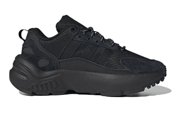 Кроссовки оригинал zx 22 Adidas, черный — фото 2