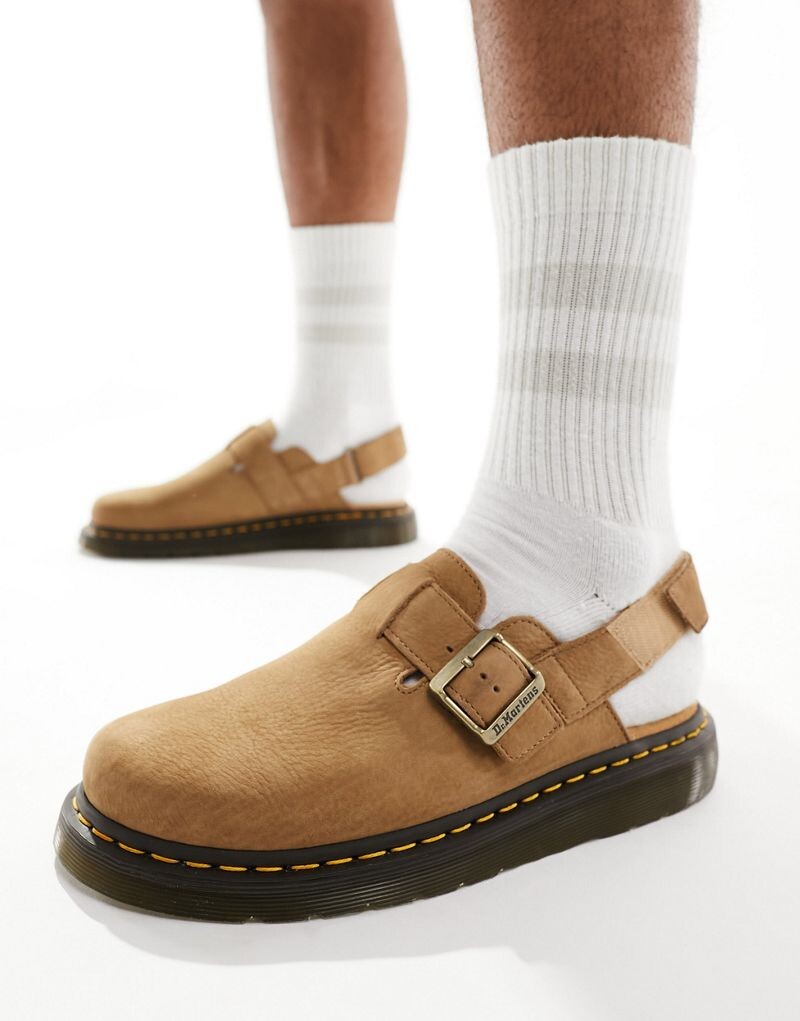 

Светло-коричневые замшевые туфли Dr. Martens Jorge II Dr Martens