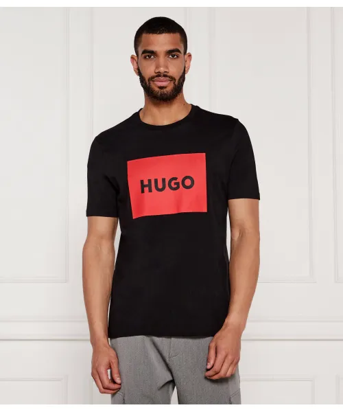 

Футболка dulive222 Regular fit Hugo, черный