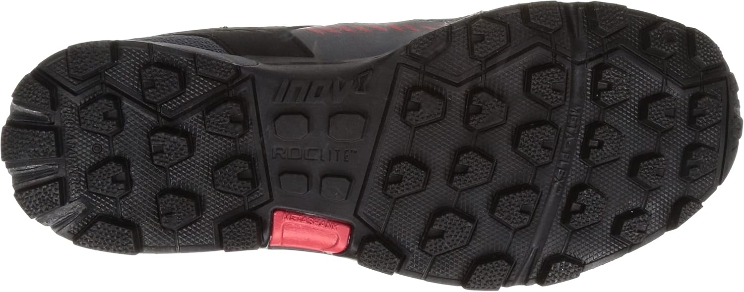 Мужские кроссовки INOV8 Roclite G 315 GTX V2, серый/черный/красный — фото 4