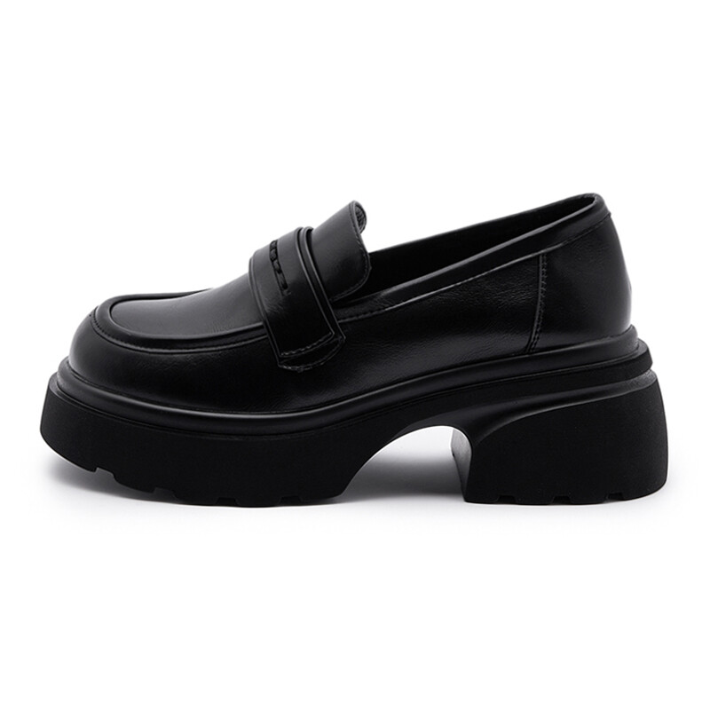 Туфли женские повседневные Women's Casual Shoes Women's A Poinsettia Princess, цвет Black matte — фото 3