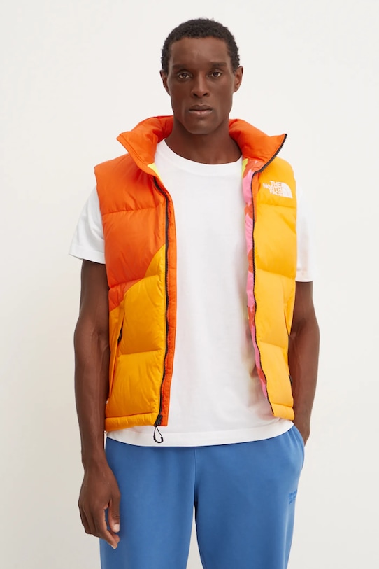 

Пуховый жилет TNF x Yinka Ilori The North Face, оранжевый