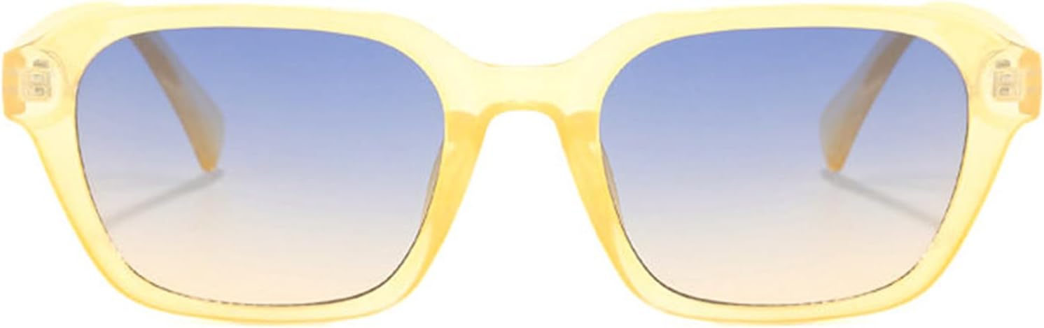 

Винтажные маленькие квадратные солнцезащитные очки Helena для женщин, модные солнцезащитные очки UV400, овальные линзы с градиентом цвета чайного дерева, мужские солнцезащитные очки в стиле панк, C2