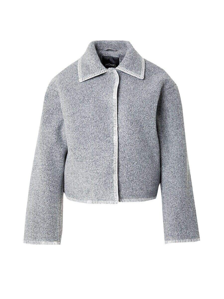 

Куртка Monki Between-Season Jacket, пятнистый серый