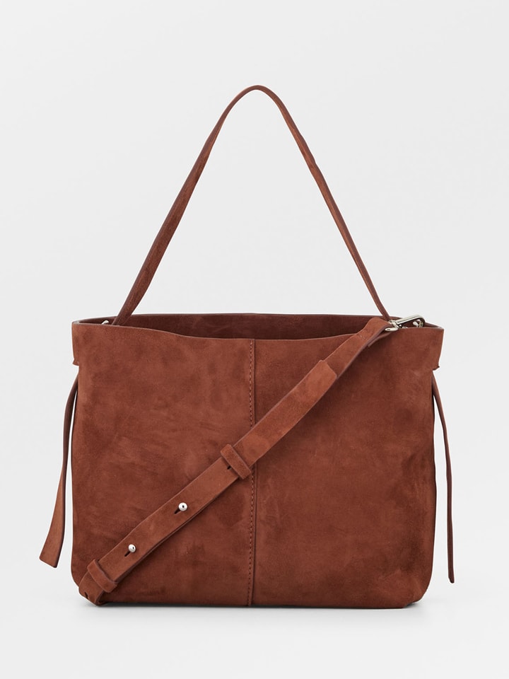 

Becksöndergaard Кожаная сумка "Фрая" коричневого цвета - (Ш)24 x (В)22 см