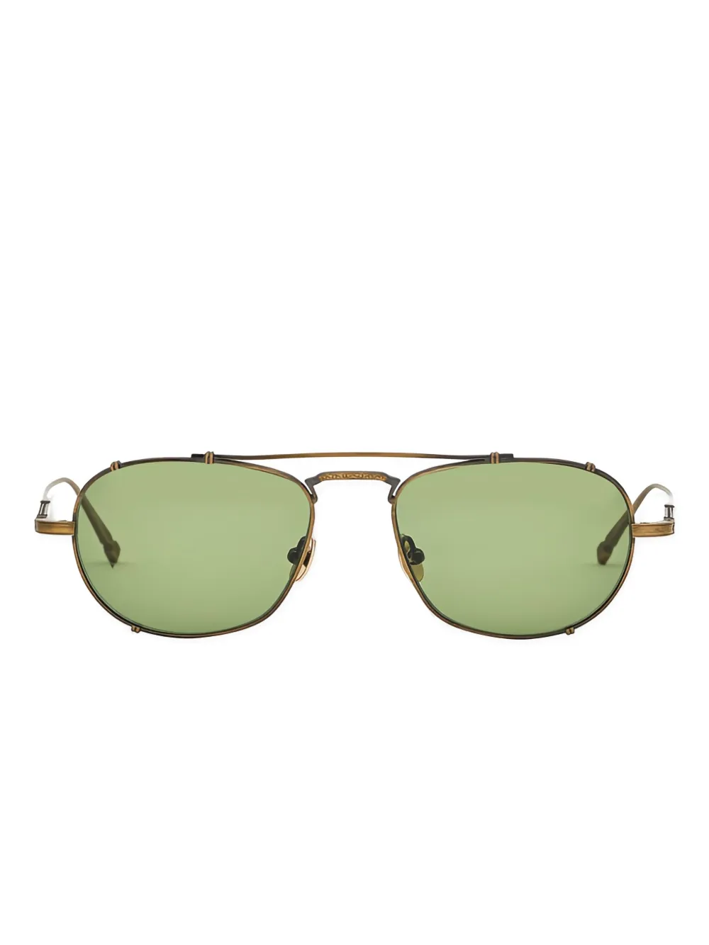 

Солнцезащитные очки в круглой оправе Matsuda, золотой