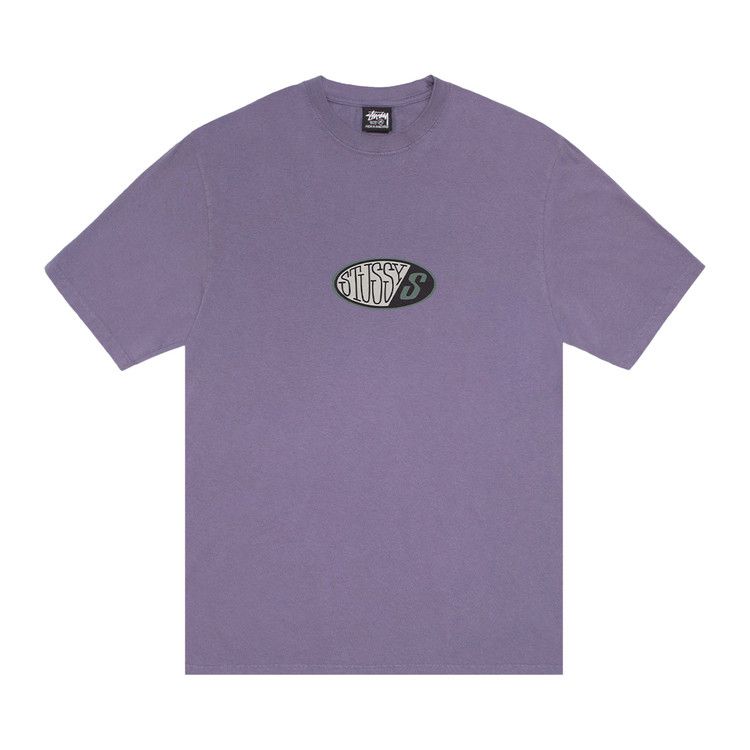 

Футболка Stussy Pitstop Tee Pigment Dyed, Grape