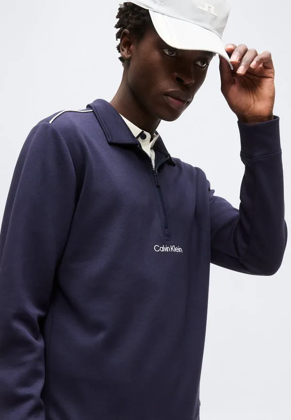 Толстовка rossmore с воротником и застежкой-молнией до середины груди Calvin Klein Golf, Navy — фото 4