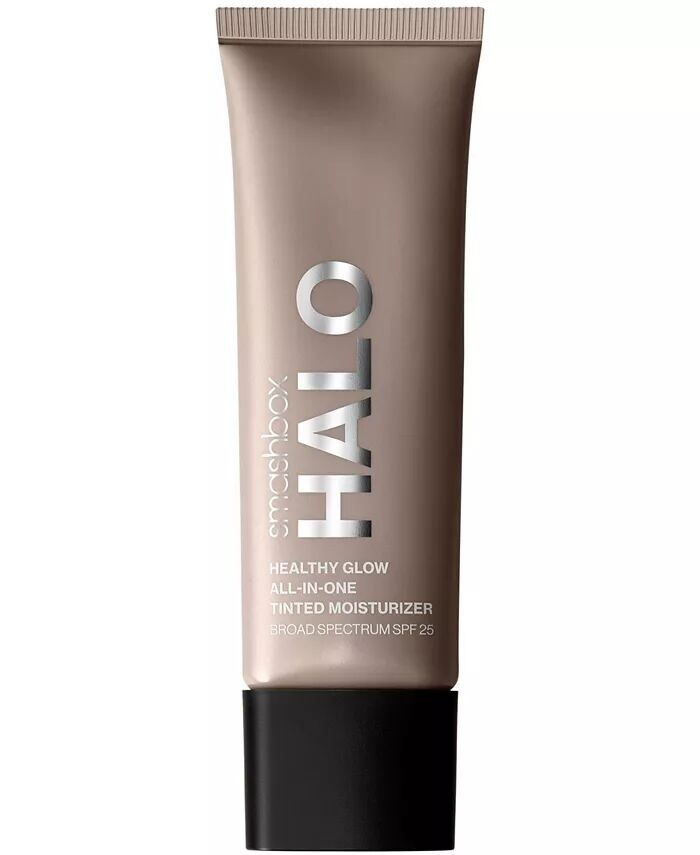 

Тонированный увлажняющий крем Halo Healthy Glow с SPF 25 и широким спектром действия, 1,4 унции Smashbox, цвет Light Neutral (light with neutral undertone)