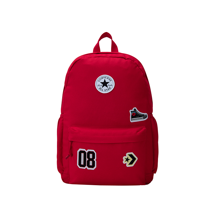 

Converse Средний полиэстеровый рюкзак в стиле преппи красного цвета, Preppy Red
