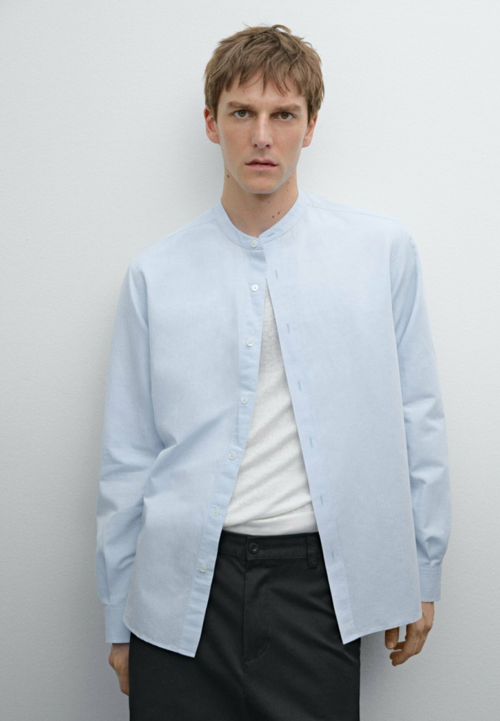 

Рубашка REGULAR FIT Massimo Dutti, светло-голубой