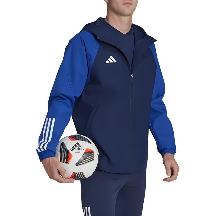 Куртка мужская темно-синяя Team 2 Adidas, темно-синий — фото 4