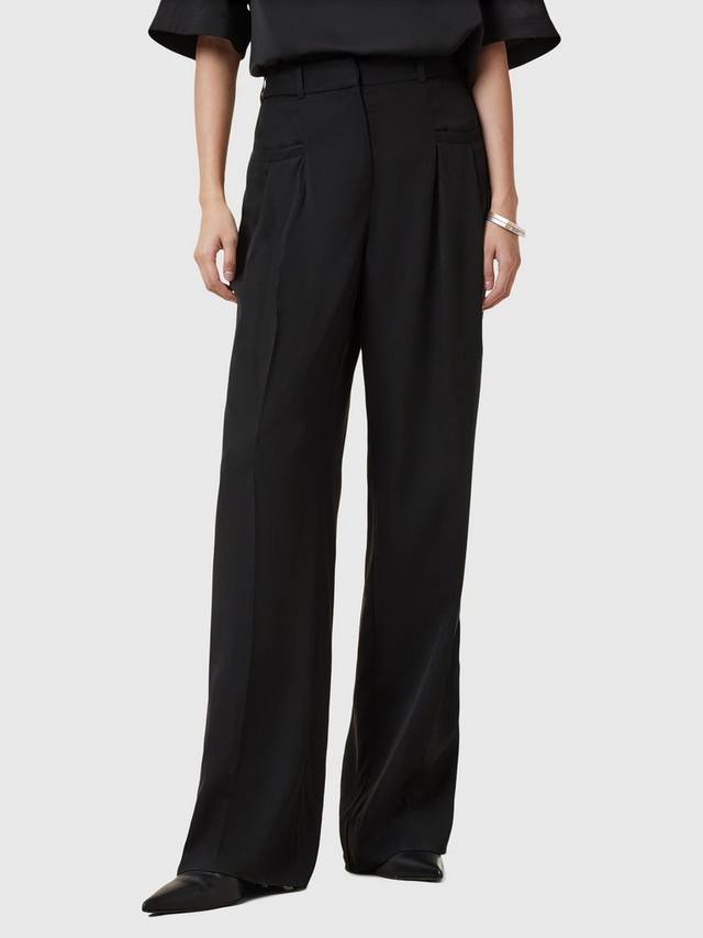 

Брюки в складку от zenni AllSaints, черный