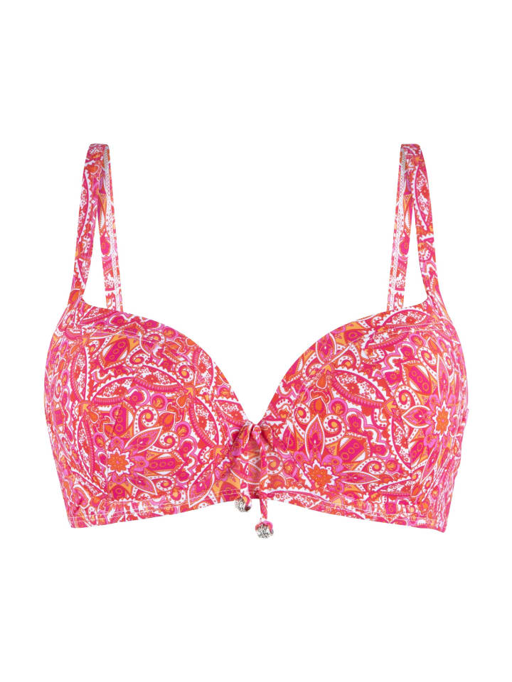 

Верх бикини Linga Dore, цвет hot pink paisley