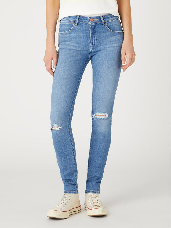 

Джинсы скинни Wrangler, синий