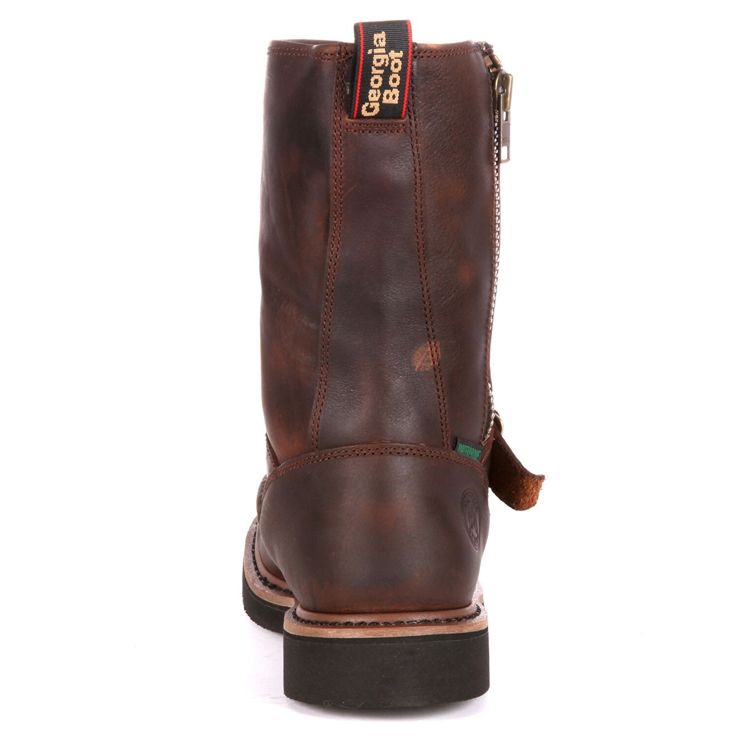 Мужские ботинки Georgia Boots с боковой молнией размером 10 дюймов. Водонепроницаемые рабочие ботинки Wellington — фото 4
