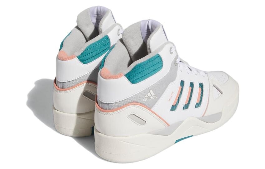 Мужские баскетбольные кроссовки adidas Midcity, Белый — фото 4