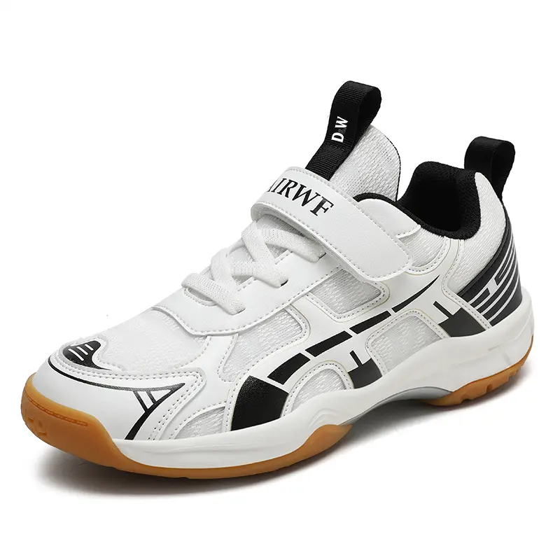 

Детские кроссовки с низким верхом, амортизирующие и устойчивые к истиранию D&W, белый/черный