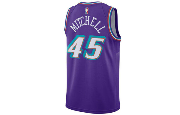 Майка Nike NBA CLASSIC EDITION SWINGMAN JERSEY - UTAH JAZZ DONOVAN MITCHELL Purple, фиолетовый — фото 2