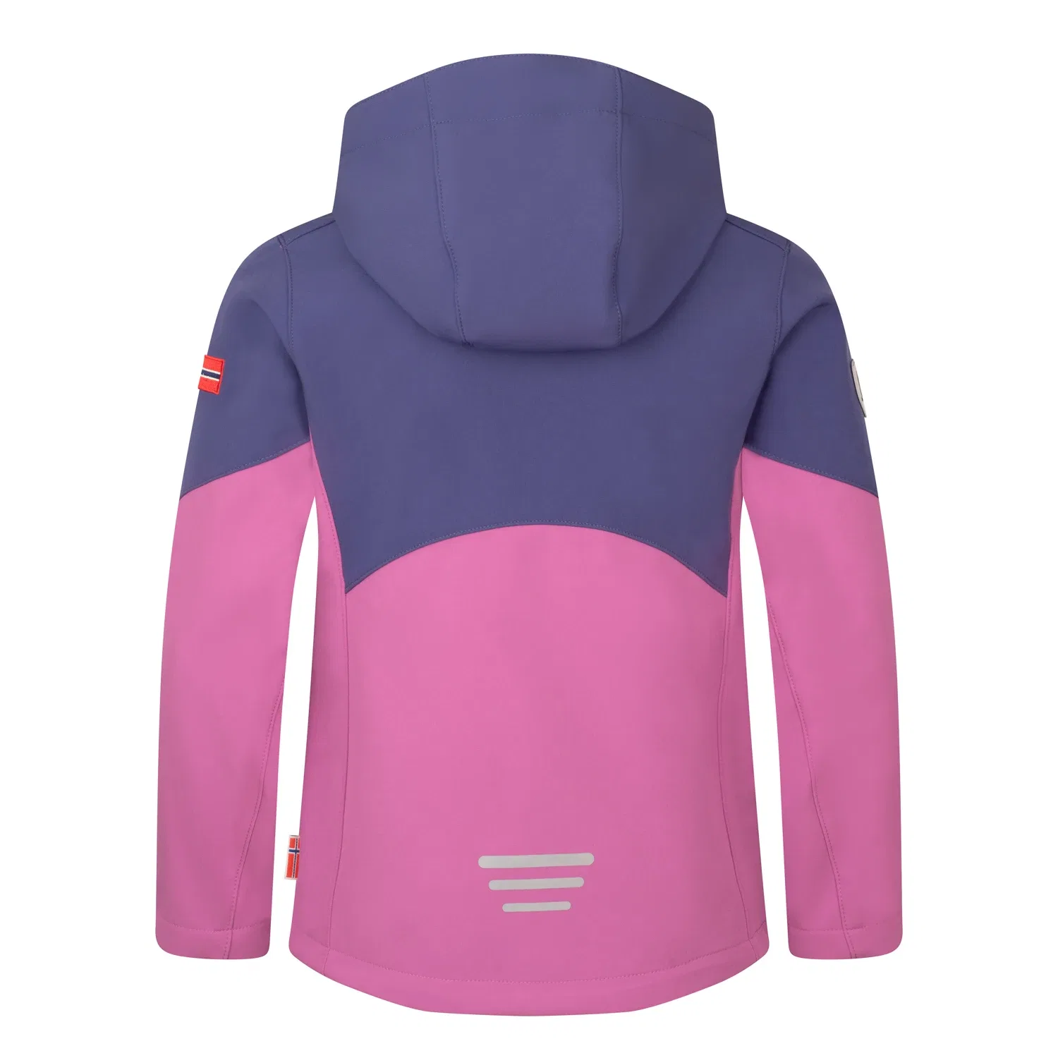 Функциональная куртка Balestrand, Trollkids, mallow pink/navy — фото 2