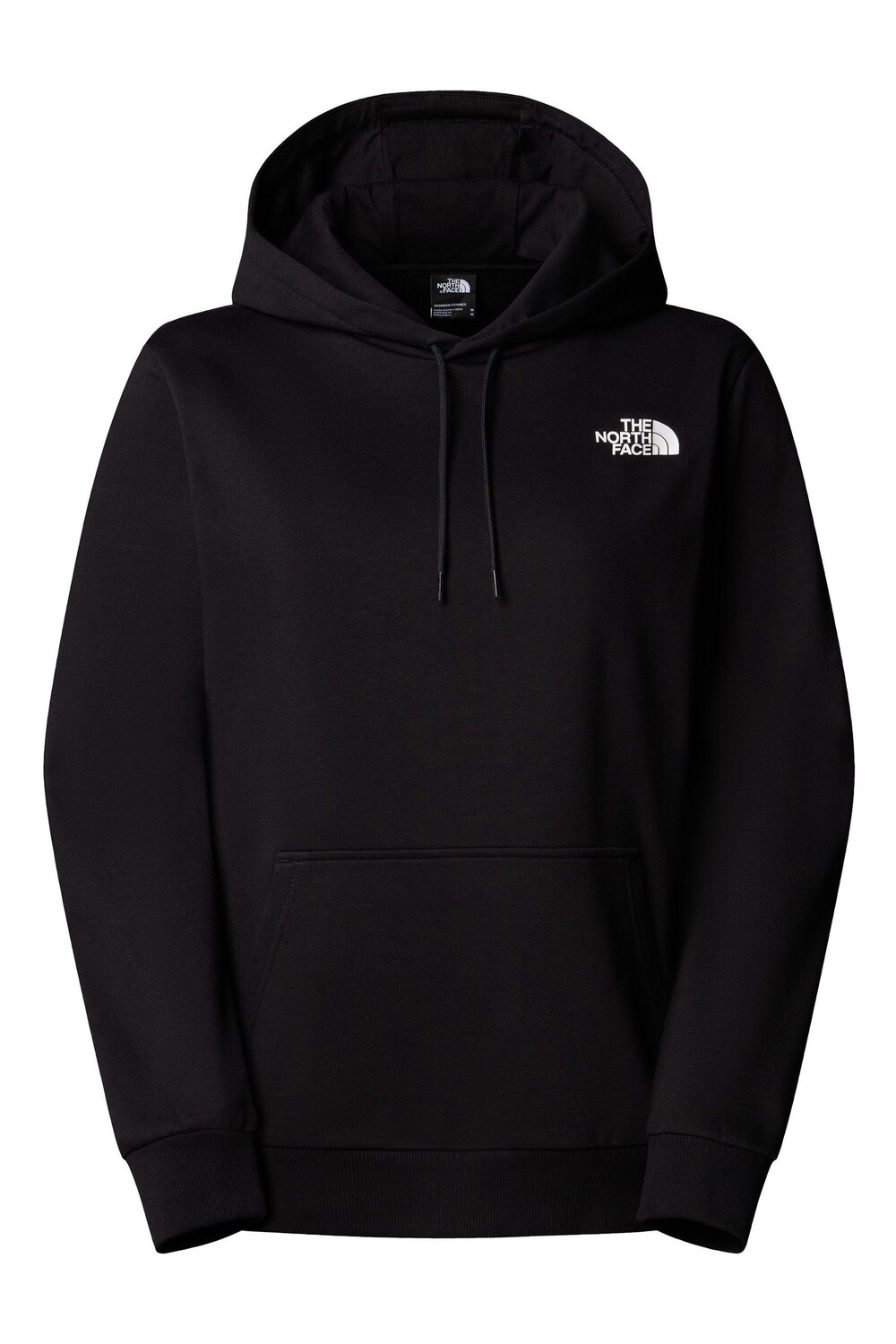 

Женская простая толстовка с капюшоном The North Face, черный
