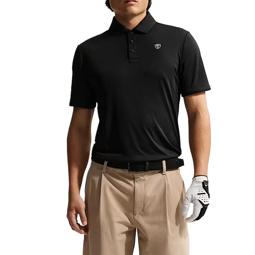 Гольф-одежда мужская Dri-FIT Nike Black/White