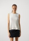 

Топ VMAINO O NECK Vero Moda, белый