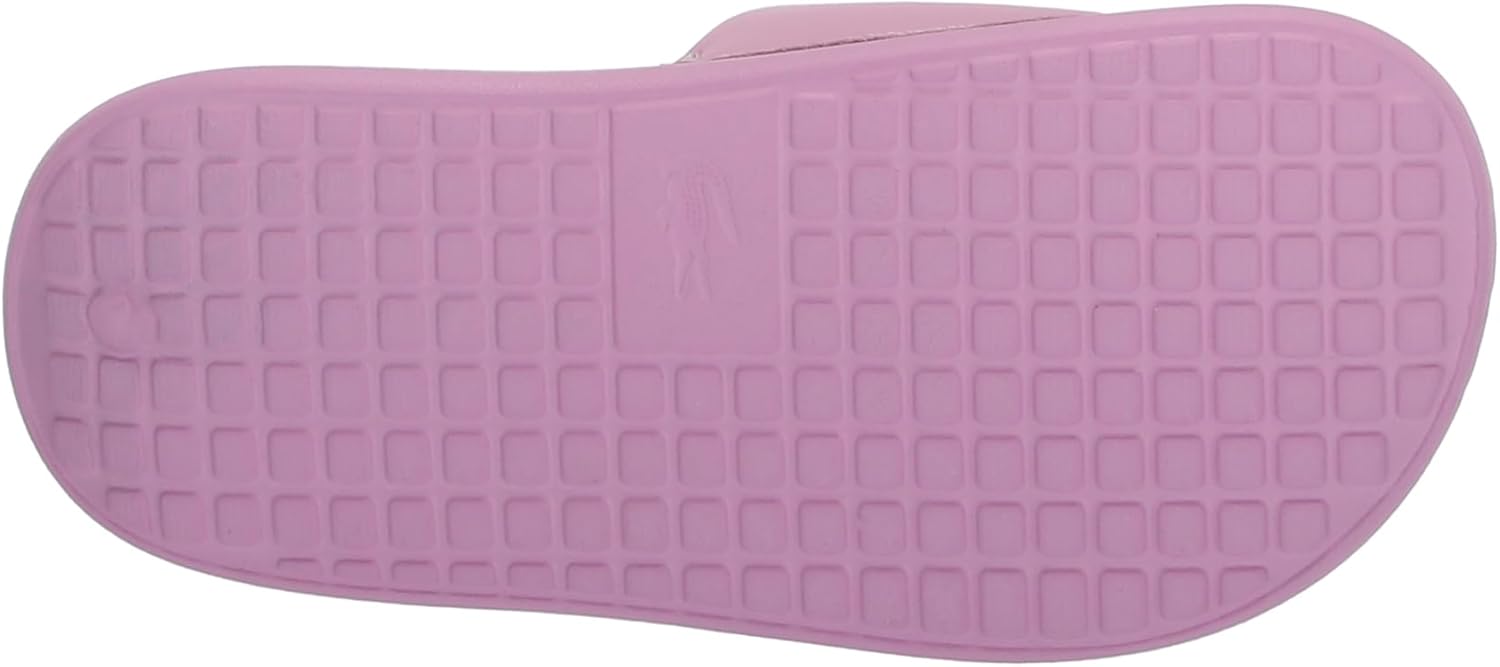 Lacoste Unisex-Child Children's L.12.12 Sneaker (Retired Edition) Slide, Pink/White — фото 4