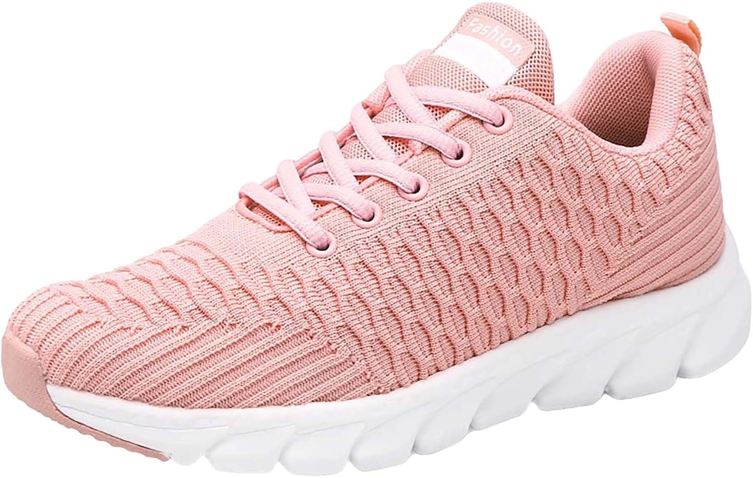 

Мужские и женские беговые кроссовки с сеткой, дышащие теннисные кроссовки, модная спортивная обувь для прогулок и тенниса, повседневные кроссовки Generic, розовый