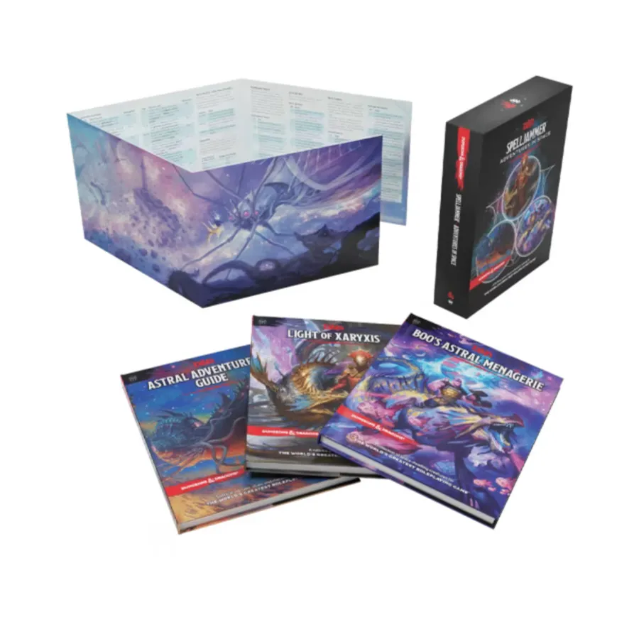

Бокс-сет Spelljammer - Adventures in Space, Dungeons & Dragons (5th Edition, 2014 Edition) - Core & Assorted