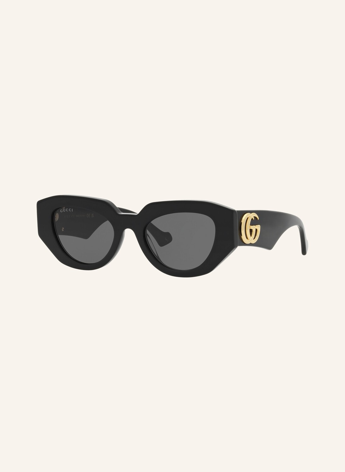 

Солнцезащитные очки gg1421s GUCCI, черный/серый