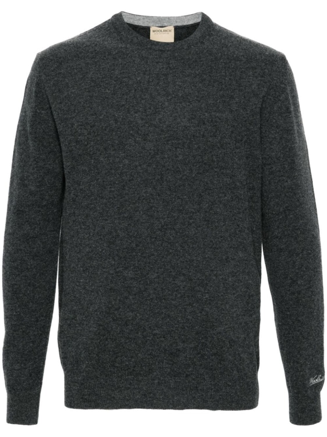 

Woolrich шерстяной свитер с круглым вырезом, серый
