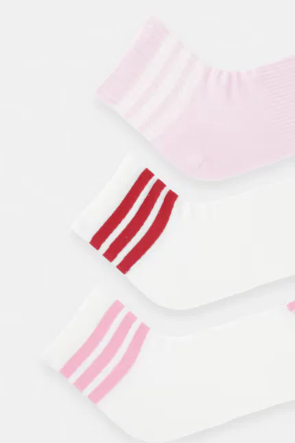 Носки 3 шт Adidas, белый — фото 2