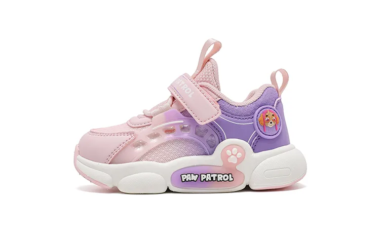 Низкие детские кроссовки для малышей PAW PATROL, розовый/фиолетовый